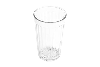 GET 12 oz Clear Plastic Tumbler (Set of 4) - size: 12 Ounces, style: Set of 4