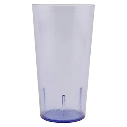 G.E.T. 6632-1-BL-EC Heavy-Duty Plastic Restaurant Tumblers, 32 Ounce, Blue (Set of 4) - color: Blue, size: 32 Ounces, style: 32 ounces