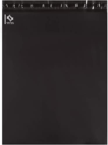 KKBESTPACK Poly Mailer Envelopes Shipping Bags Self Adhesive Waterproof Bags (Black), 12x15.5 500pc - color: Black, size: 12" x 15.5" 500pcs
