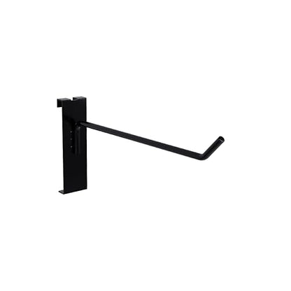 6'' Black Grid Wall Hooks, 25 Pack Grid Panel Hanging Hooks - color: Black, size: 6 Inch