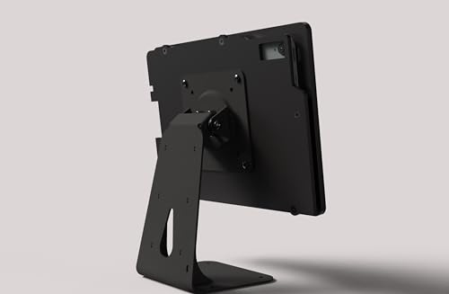 Anti-Theft Acrylic Case for Lenovo TAB Tablet with 360 Rotate 180 Swivel Metal Desktop Stand & 90-Degree USB C Cable (Black, M10 Plus Gen 2) - color: Black, size: M10 Plus Gen 2