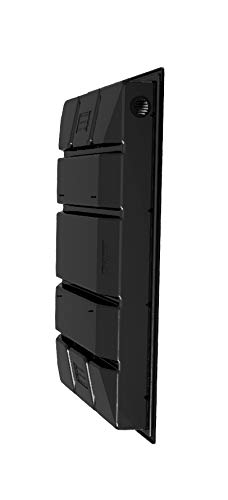The Display Shield 44-50" Vertical Outdoor Display Cover Anti-Glare & Fan - color: Anti-Glare + Cooling Fan, size: 44-50"