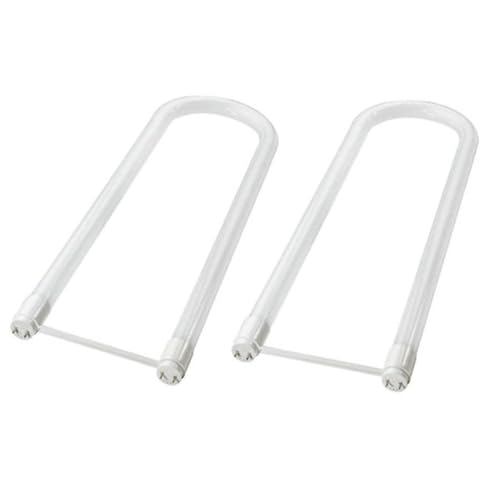 Replacement for Topaz 74157 L4T8B/U6/850/15F-70 LED U-Bend Bulb, 15.5W T8 U6, 5000K Daylight, Energy Saving Long Lasting Fluorescent Replacement Light Tube (2 Pack)