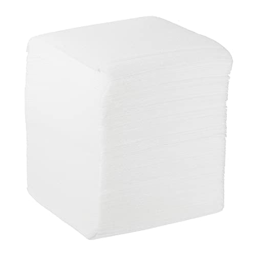 METALLIXITY Cleanroom Wipes Lint-Free Wipes (9.8" x 9.8") 100pcs, Automotive Wipes Dustless Wipes Nonwoven Polyester Blend Wiping Cloth for Laboratory Electronics Printing and Industries, White