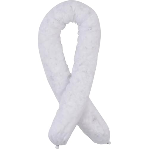 Global Industrial Oil Only Sorbent Socks, Heavyweight, 3" Dia. x 48"L, Gray, 40/Pack