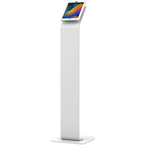 Floor Stand & Case - CTA Premium Floor Stand with Removeable Magnetic Protective Case for iPad 7-9 Gen 10.2”, Air 3, & Other 10.2-Inch iPad Devices - White (PAD-PARAF10W) - color: White, size: Medium Size Tablets, style: Magnetic Enclosure