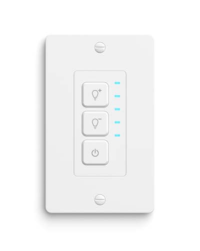 BN-LINK Dimmer Light Switch, Single-Pole Only, Neutral Wire Required