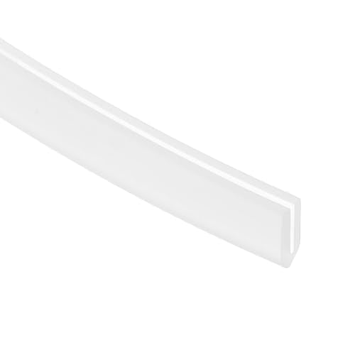 PATIKIL 13Ft U Channel Edging Trim 1/32" Slot Fits 1/64"-5/128" Edge - size: 13Ft Long,1/32" Slot,25/64"Wx1/16"Tx5/32"H