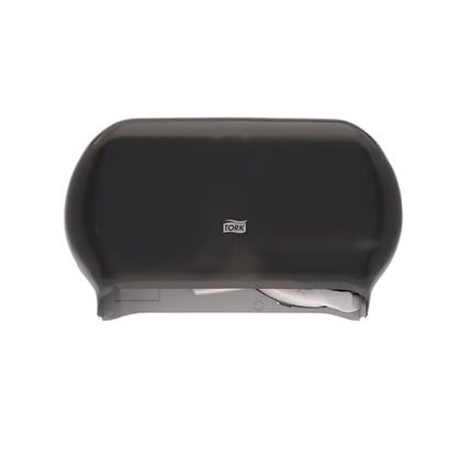 Tork Twin Toilet Paper Roll Dispenser Smoke, 59TR (Pack of 1)