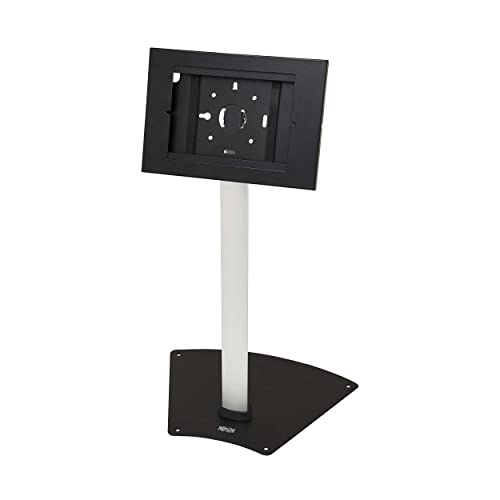 TRIPP LITE Secure Tablet Kiosk Mount Floor Stand for iPad & Android, Anti-Theft Lock & Keys Included, Supports 9.7” to 10.5” Tablets, Pads Protect from Scratches, 5-Year Warranty (DMTBS911) - style: Tablet Floor Stand
