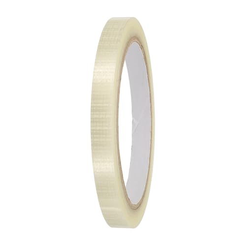 uxcell Filament Strapping Tape 3/8" x 21.9 Yards 5.9 Mil Heavy Duty Mesh - size: 3/8 Inch x 21.9 Yards 5.9 Mil