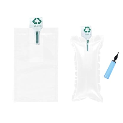 Packaging Air Bag Cushion Inflatable Air Protector Bag Air Pillow with free pump 100 pieces (14x20 Inches) - size: 14x20 Inches x 100Pcs