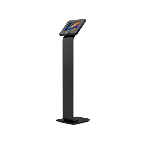 Premium Kiosk Floor Stand - CTA Locking Floor Stand Kiosk w/Digital Password Combination Security Enclosure for iPad 10th Gen A16, iPad Air 11" M3 & M2, Pro 11" M4, Galaxy Tab A7 & More (PAD-PARAFDC) - color: Black, size: Medium Size Tablets, style: Digit