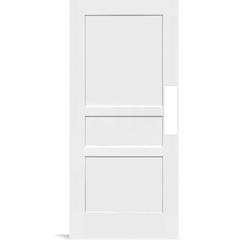 Deck the Door Decor | Door Push Plate - 3M Adhesive Mount - Multiple Sizes & Finishes (Minimalist White, 3 x 12) (Pack of 4) - color: Minimalist White, size: 3 x 12" (Pack of 4)