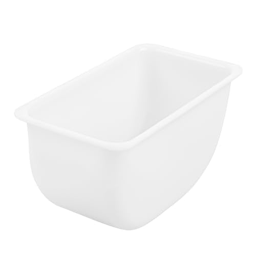 Restaurantware White Plastic Pint Insert, 5.5 x 2.9 x 2.8 In - size: 1 Pint