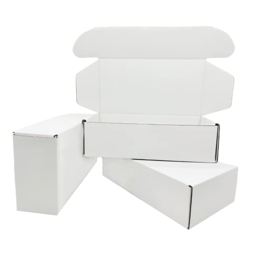 Small White Box 7 x 3.5 x 2 Inch 50 Pack Shipping Boxes - size: 7 x 3.5 x 2 Inch