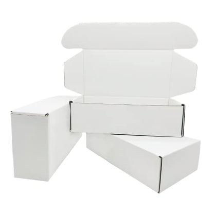 Small White Box 7 x 3.5 x 2 Inch 50 Pack Shipping Boxes - size: 7 x 3.5 x 2 Inch