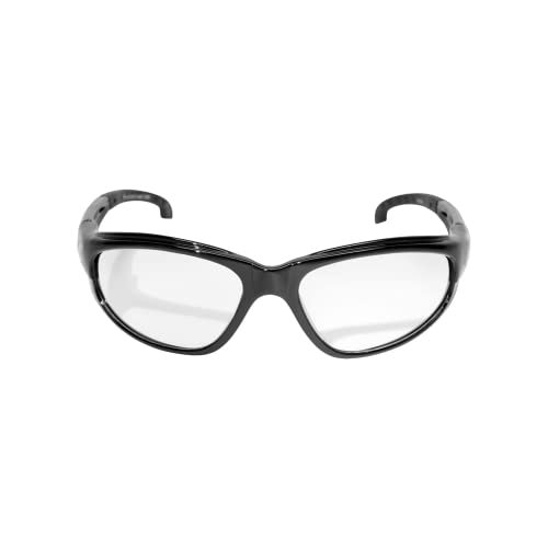 Edge SW111 Dakura Wrap-Around Safety Glasses - color: Clear, size: One Size, style: Standard