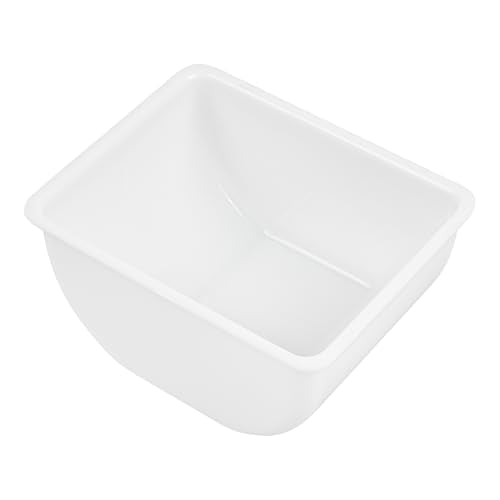 Restaurantware-CADDY INSERTS ONLY: Bar Lux 1.6 Pint Inserts For Condiment Dispensers, 4 Replacement Inserts For Garnish Caddies - Condiment Caddy Sold Separately, Sturdy, White Plastic Tray Inserts - size: 1.5 Pint