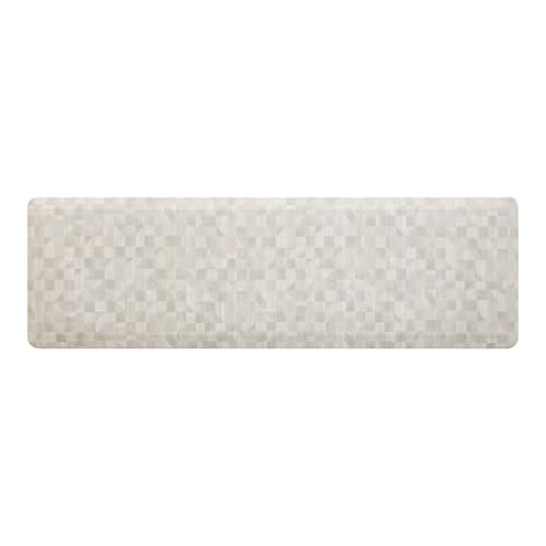 House of Noa Nama Standing Mat – Anti-Fatigue Kitchen Mats for Floor, Cushioned & Non-Slip Comfort Mat for Standing, Thick Foam Anti-Fatigue Mat for Kitchen & Workspaces, Georgia Clay 22" x 72" - color: Clay, size: 72"L x 22"W x 0.8"Th
