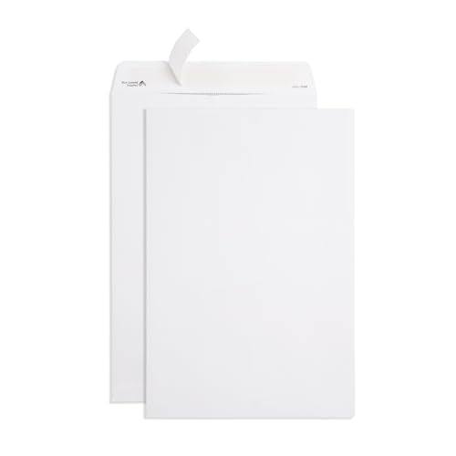 Blue Summit Supplies 50 10" x 15" Catalog Envelopes, Self Seal, White - size: 10 x 15