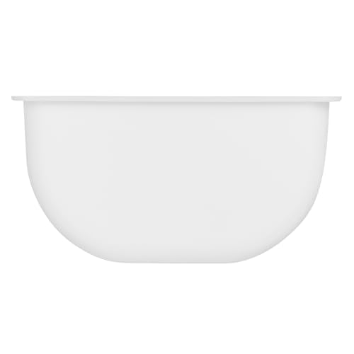 Restaurantware White Plastic Pint Insert, 5.5 x 2.9 x 2.8 In - size: 1 Pint