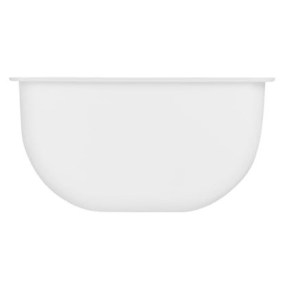 Restaurantware White Plastic Pint Insert, 5.5 x 2.9 x 2.8 In - size: 1 Pint