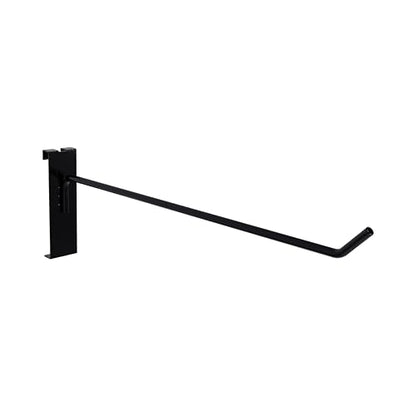10'' Gridwall Hook Black 25 Pcs Gridwall Accessories Gridwall Pegs - color: Black, size: 10 Inch