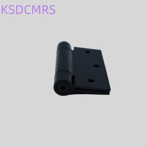 3.5" Matte Black Self Closing Stainless Door Hinges, 2 Pack - color: Matte Black-2PACK