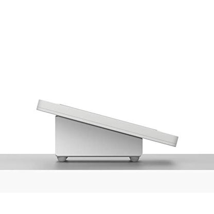 VidaMount White Enclosure and Fixed Tilted 15° Desk/Surface Mount [Bundle] Compatible with iPad 10.2" (7th, 8th & 9th Gen) - color: White, size: iPad 10.2" (7th, 8th & 9th Gen)