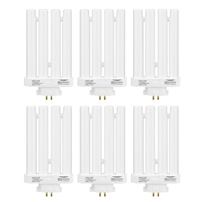Mandala Crafts Led FML27 27-Watt Compact Fluorescent Light Bulbs, 6 Pack - color: 6500k Daylight, size: Pack of 6
