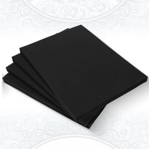 12 Pcs Polyurethane Foam Sheets, 12" X 16" X1" Tool Box Polyurethane Pads