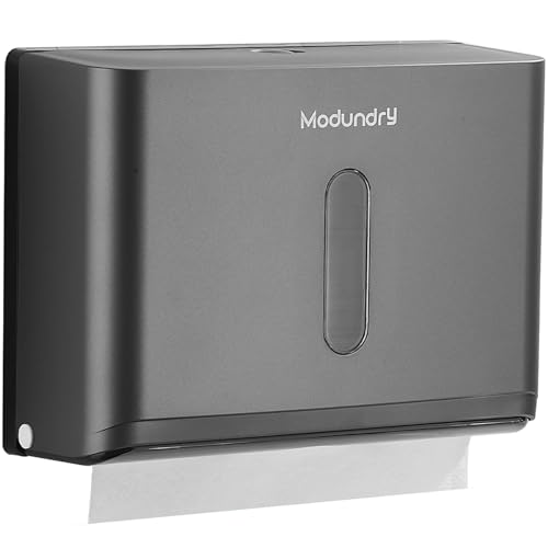 Multifold Z-Fold Paper Towel Dispensers Wall Mount, No Drill,Gray - color: 5827-grey, size: 210 Sheet