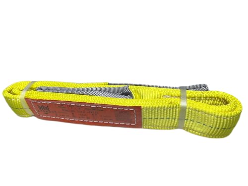 ATERET Twisted Eye Polyester Lift Sling I 1" x 10 feet I Heavy Duty Lifting Web Sling I (1" x 10') - size: 1" x 10'