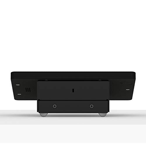 VidaMount Black Enclosure and Fixed Tilted 15° Desk/Surface Mount [Bundle] Compatible with iPad mini 1/2/3 - color: Black, size: iPad Mini 1/2/3