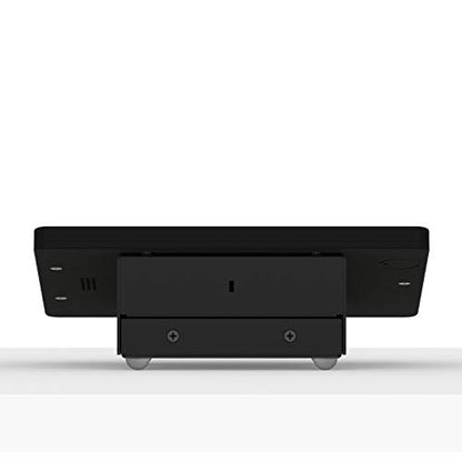 VidaMount Black Enclosure and Fixed Tilted 15° Desk/Surface Mount [Bundle] Compatible with iPad mini 1/2/3 - color: Black, size: iPad Mini 1/2/3