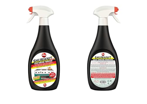 Bagi SHUMANIT - 25.4 Oz Cold Grease Remover. Spray for The immediate Removal of Stubborn and Burnt fats/Grease: 3Pk