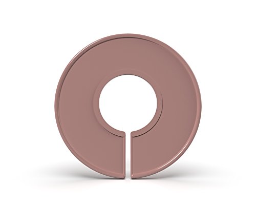 Clothes Size Dividers, Clothing Rack Size Dividers Blank (10, Mauve) - color: Mauve