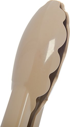 CFS Carly Salad Tong, 12" Utility Tong, 1 Pack - color: Beige, size: 12" Utility Tong, style: 1 Pack