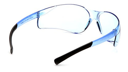 Pyramex Ztek Safety Glasses ANSI Z87+ - color: Infinity Blue Frame/Infinity Blue Anti-fog Lens, size: One Size (Single)