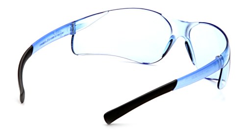 Pyramex Ztek Safety Glasses ANSI Z87+ - color: Infinity Blue Frame/Infinity Blue Anti-fog Lens, size: One Size (Single)