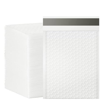 packbabol Bubble Mailers, 6x9 Inch Poly Padded Bubble Mailers Pack of 100 Bubble Envelopes Opaque Self Seal Adhesive Waterproof Bags for Shipping and Packaging(White,6x9-100Pc) - color: white, size: 6x9-100Pc