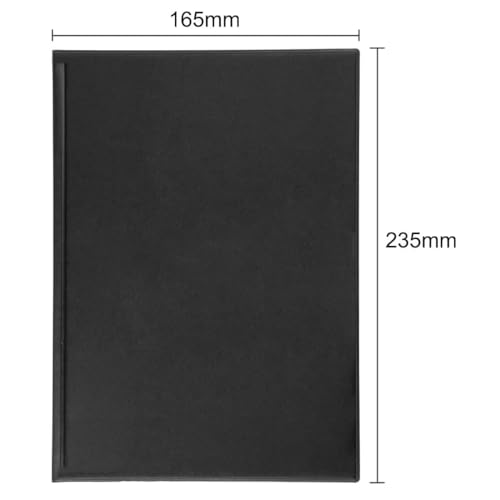 Olympia E219 A5 Menu Holder Leaflet Black Stands Display Board Cover Restaurant Commercial