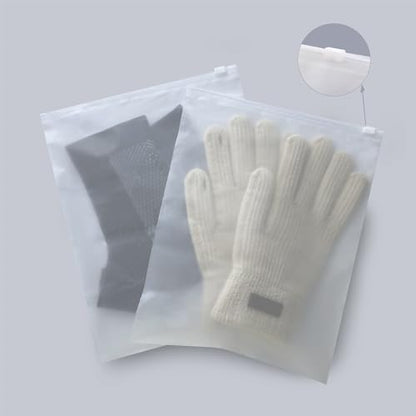 8x10 Inch Swimsuit Bags 50Pcs Poly Zipper Bags for Clothing No Vent Holes - size: 50Pcs-8x10 Inch(Small)