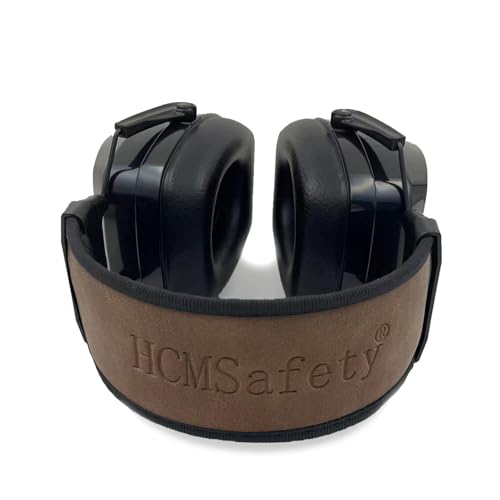 Black Comfortable And Durable Noise Cancelling Headphones For Men For Hunting Shooting Gun Range Mowing Adjustable