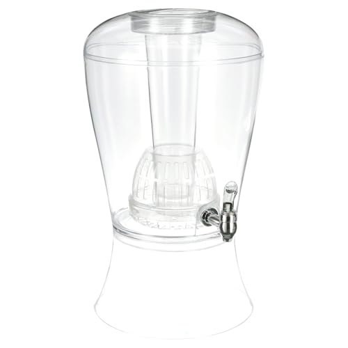CreativeWare 3 Gallon Beverage Dispenser With Ice Cylinder And Fruit Infuser - size: 3 Gallon