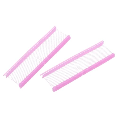 MECCANIXITY 1000 Pcs Standard Tagging Barb Fasteners, 1 Inch Pink Tagging Gun Fasteners Tagging Gun Refill Plastic Garment for Clothing Fine Stitch Price Refills Tag Label - color: Pink, size: 1 Inch