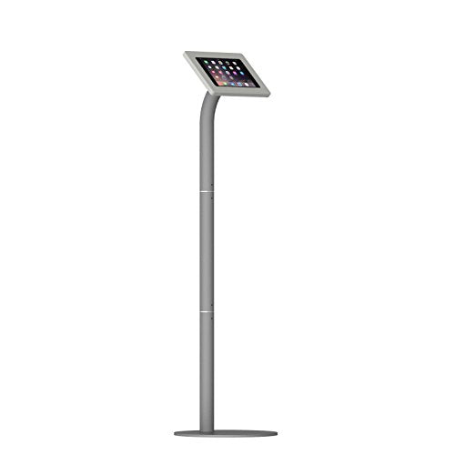 VidaMount Light Grey Enclosure and Floor Stand [Bundle] Compatible with iPad mini 4 & 5 - color: Light Grey, size: iPad Mini 4 & 5