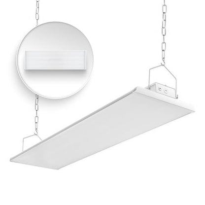 Konlite - 4 FT Linear LED Shop Lights, 225W, 30,626LM Bay Ceiling Shop Light for Commercial & Industrial Use, Non-Maintenance Shop Lights for Workshop, Garage Light, 5000K Daylight, Dimmable 1-10V - size: 1 PACK - 225W
