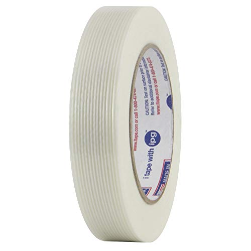 IPG - Industrial IPG RG300 Filament Tape, 12mm x 54.8m, Clear, (72-Pack), RG300.39 - size: 12mm x 54.8m, style: 72-Pack